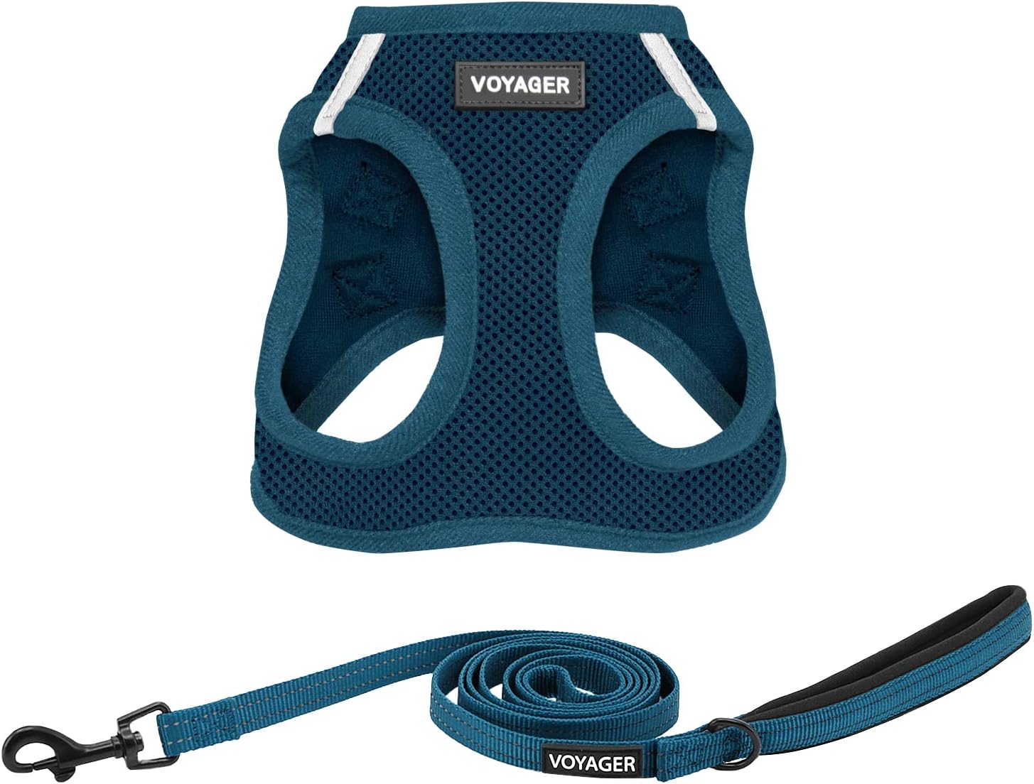Voyager Air Mesh Harness & Reflective Dog Leash Combo – Small to Large Breeds Voyager Air Mesh Harness & Reflective Dog Leash Combo – Small to Large Breeds