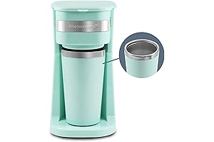 Elite Gourmet Single-Serve Coffee Maker for On-the-Go Brewing