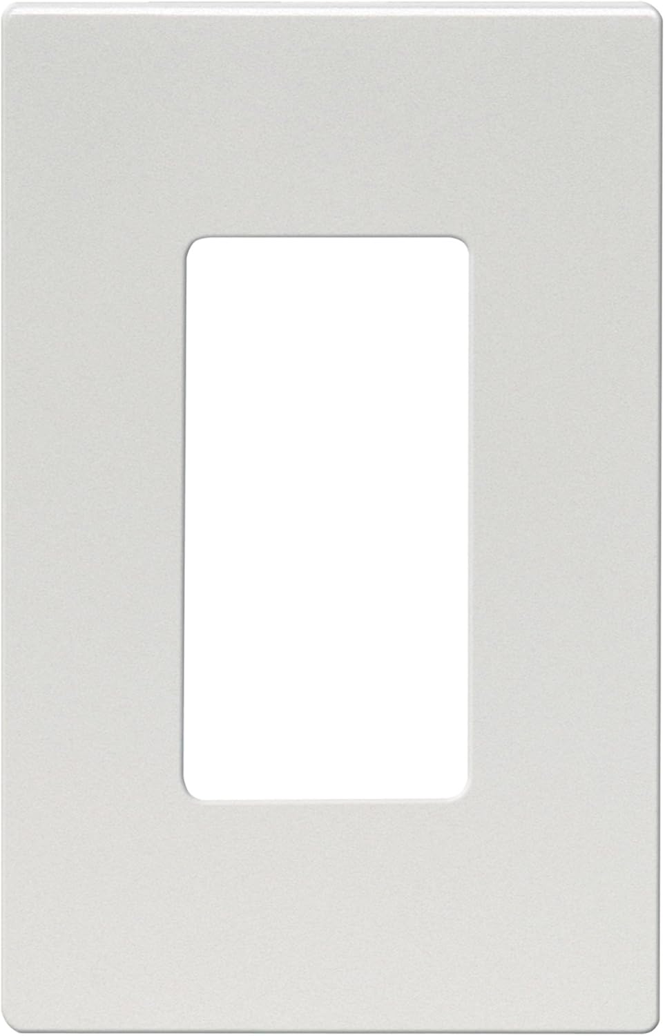 Eaton 9521SG-P ASPIRE Thermoplastic 1-Gang Screwless Mid-Size Wall Plate, Silver Granite