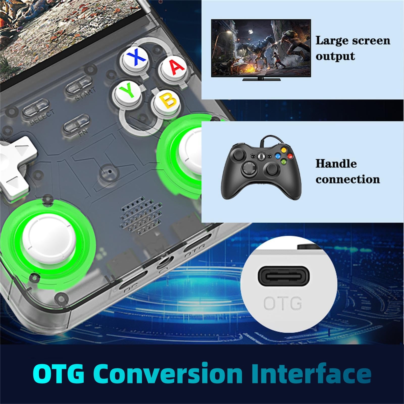 Amazon | Blorkbuy R36 ウルトラレトロハンドヘルドゲーム機 2025年