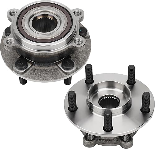 Par DRIVESTAR 513347 Conjunto de cubo de rueda delantera del conductorpasajero y cojinete para Mazda 6 2014-2018, Mazda CX-5 2013-2018