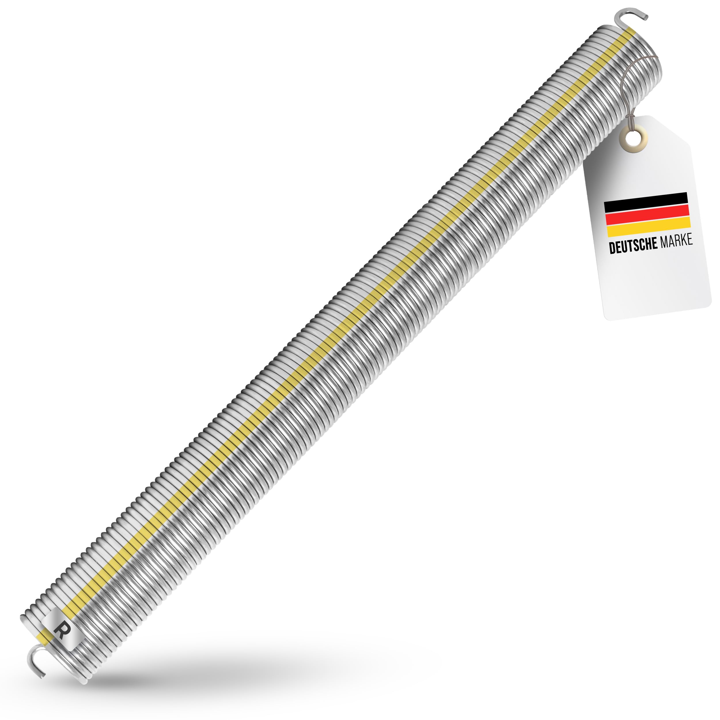 Ressort de torsion pour porte de garage Hörmann - Disponible en 16 tailles différentes - (R706, 825 x 50 x 6,2 mm) - Ressort de torsion galvanisé en acier à ressort - Qualité fabricant d'équipement