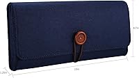 Vista 5 de ProCase Estuche de transporte para Nintendo Switch OLED y Nintendo Switch, bolsa de viaje portátil ultra delgada bolsa de fieltro con 5 soportes