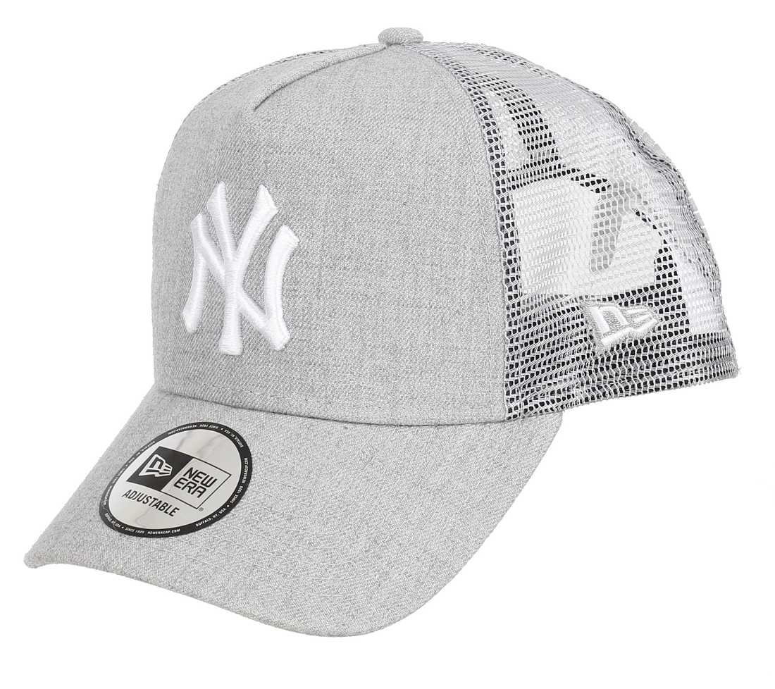 New Era New York Yankees A Frame Adjustable Trucker Cap League Essential