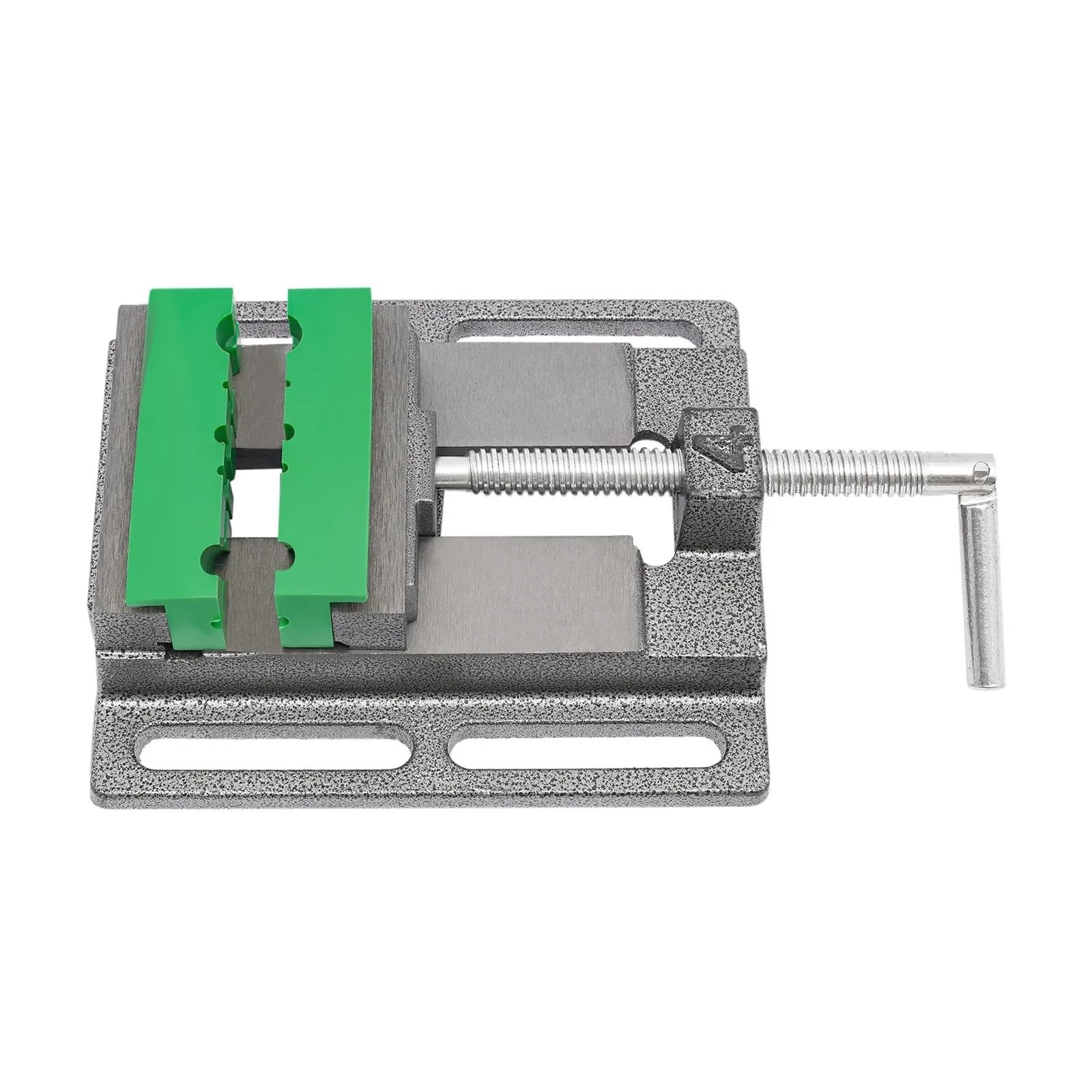4" Wiertarka Prasowa Zacisk Wiertarski Z 2-częściowymi Magnetycznymi Podkładkami Imadła Wielorowkowy Zestaw Podkładek Metalowych Precyzyjna SiłA Zacisku(Blue)