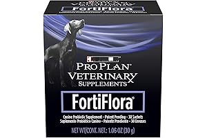 Probiotics for Dogs Compatible with FortiFlora - Support Healthy Digestion, Gut Flora...