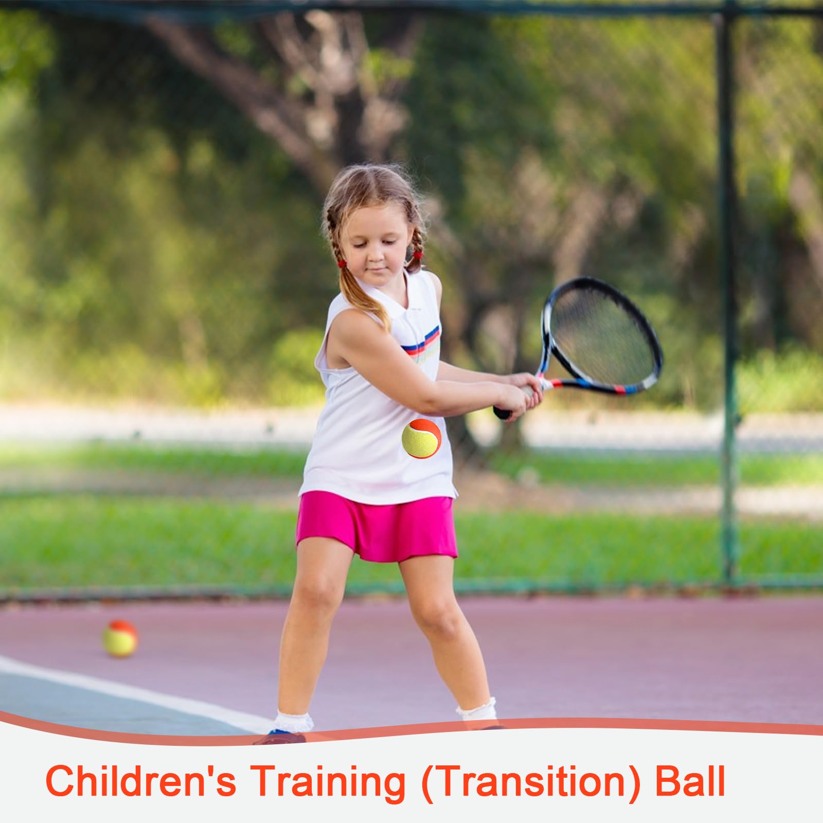 Erzekrim Tennisbälle Tennisball Anfänger Stage 3 Balls Sports Training Tennis Tennisbäll Kinder 12 Stück,mit Tragetasche,für Tennis Unterricht,Ballmaschinen und Hundespaziergänge (Orange Gelb)