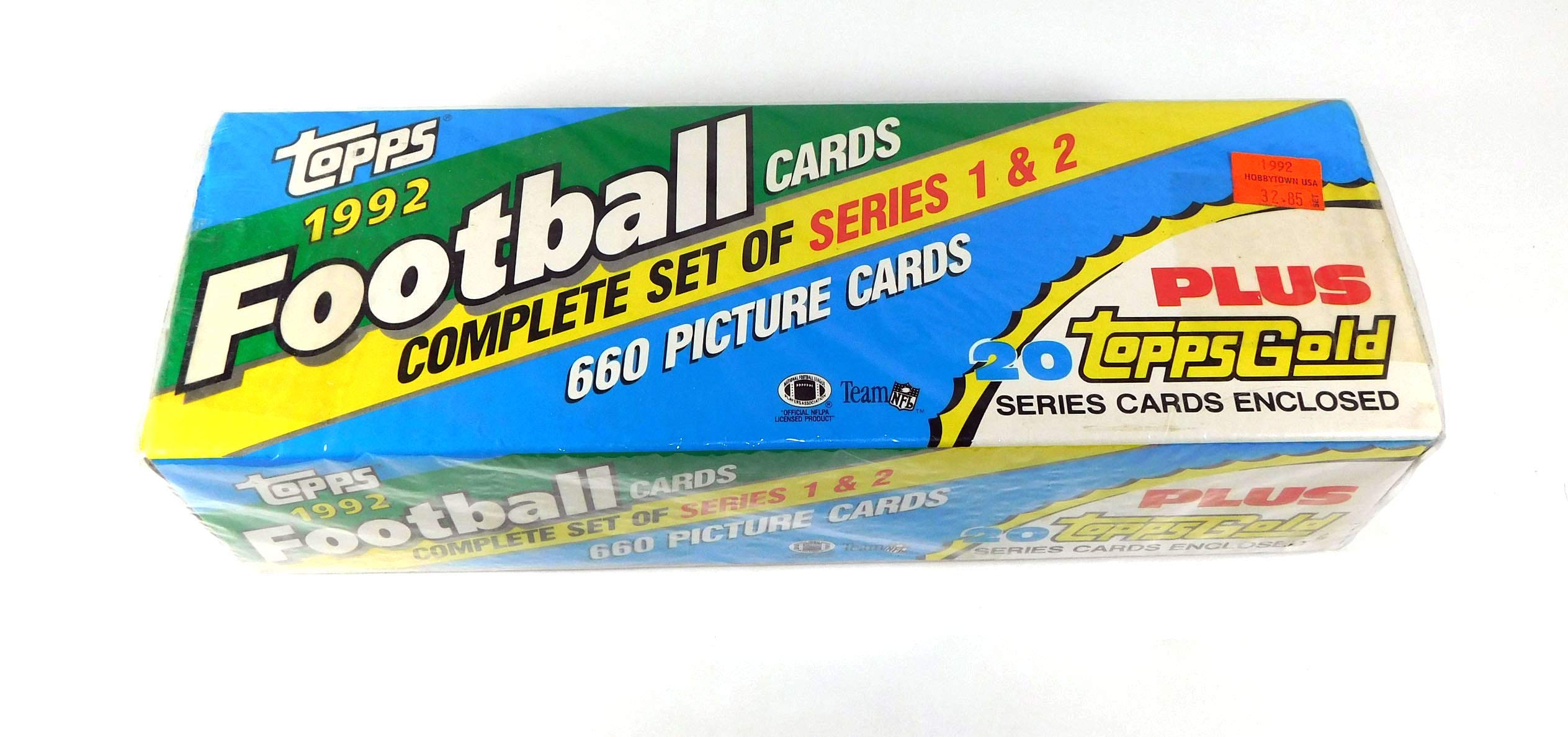 Amazon.com: 1992 Topps Football Factory Sealed Set (660