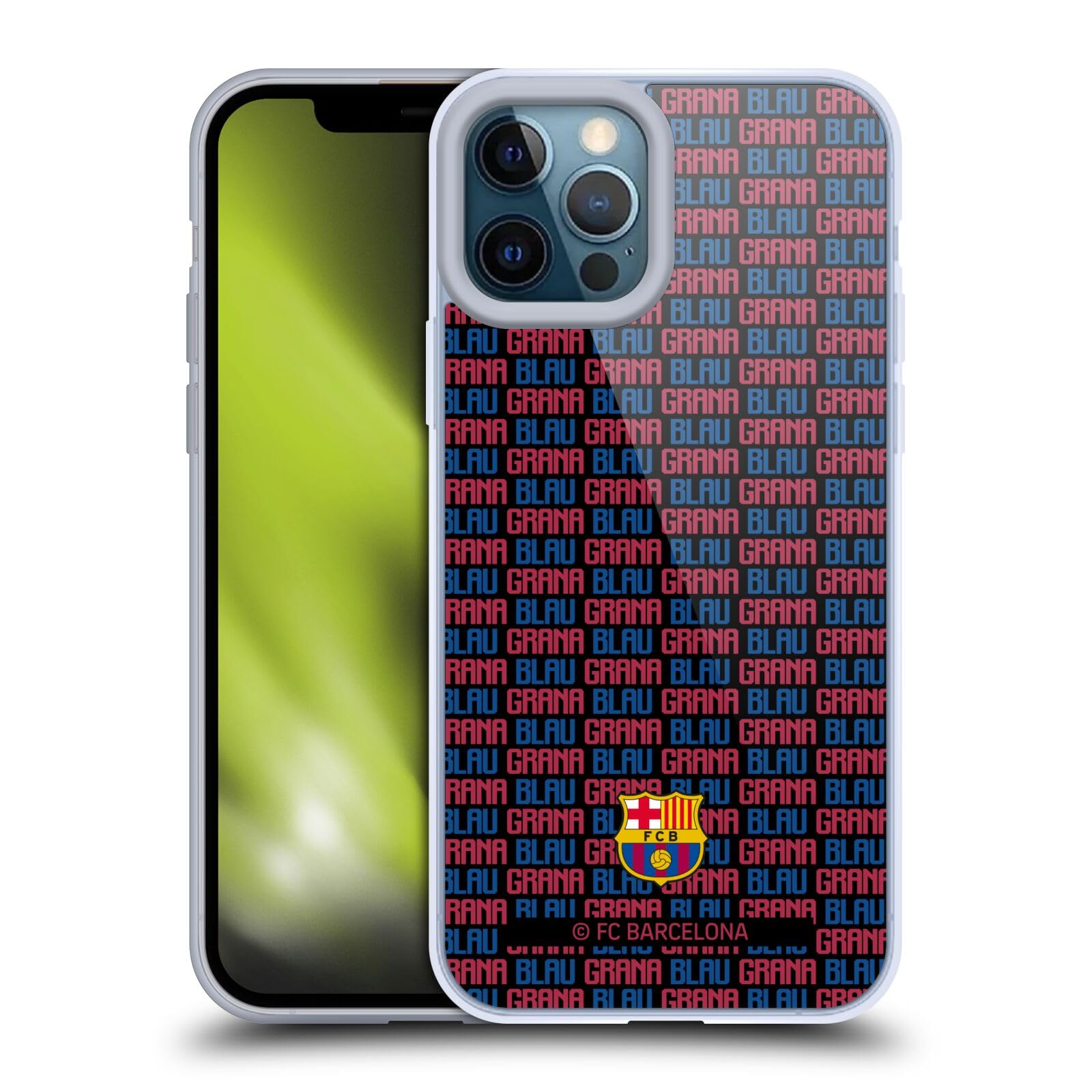 Carcasa del FC Barcelona iPhone 12 Pro Max Ajuste Preciso Premium 7