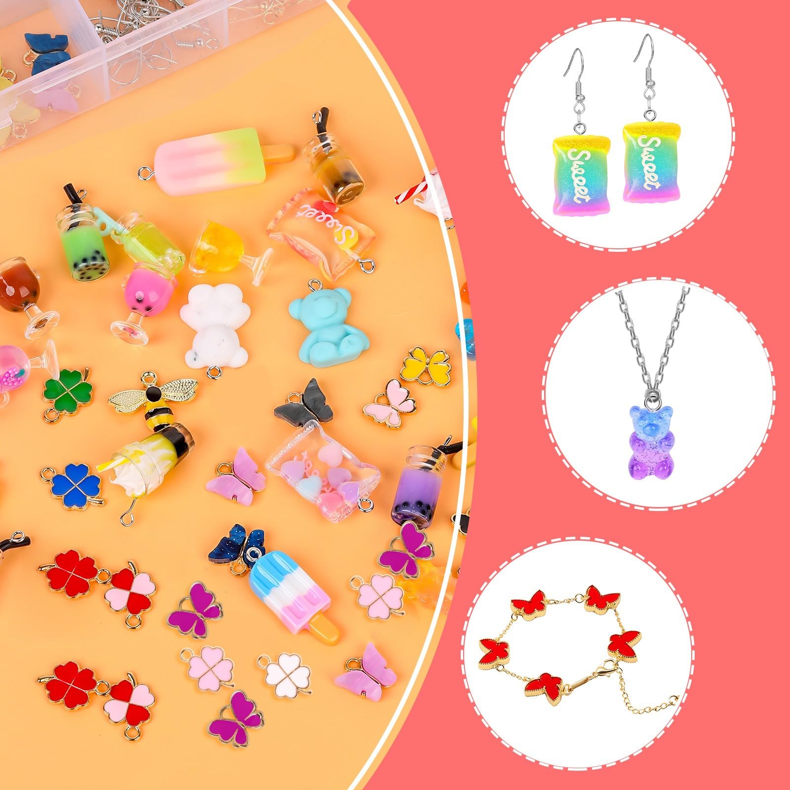 Kralenpakket Kinderfeestje – Sieraden Maken voor 4 Personen | Vrolijk DIY Feest