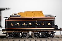 Vista 4 de Bachmann Trenes - 4-4-0 American - Locomotora DCC Ready - Santa FE con carga de madera - Escala HO