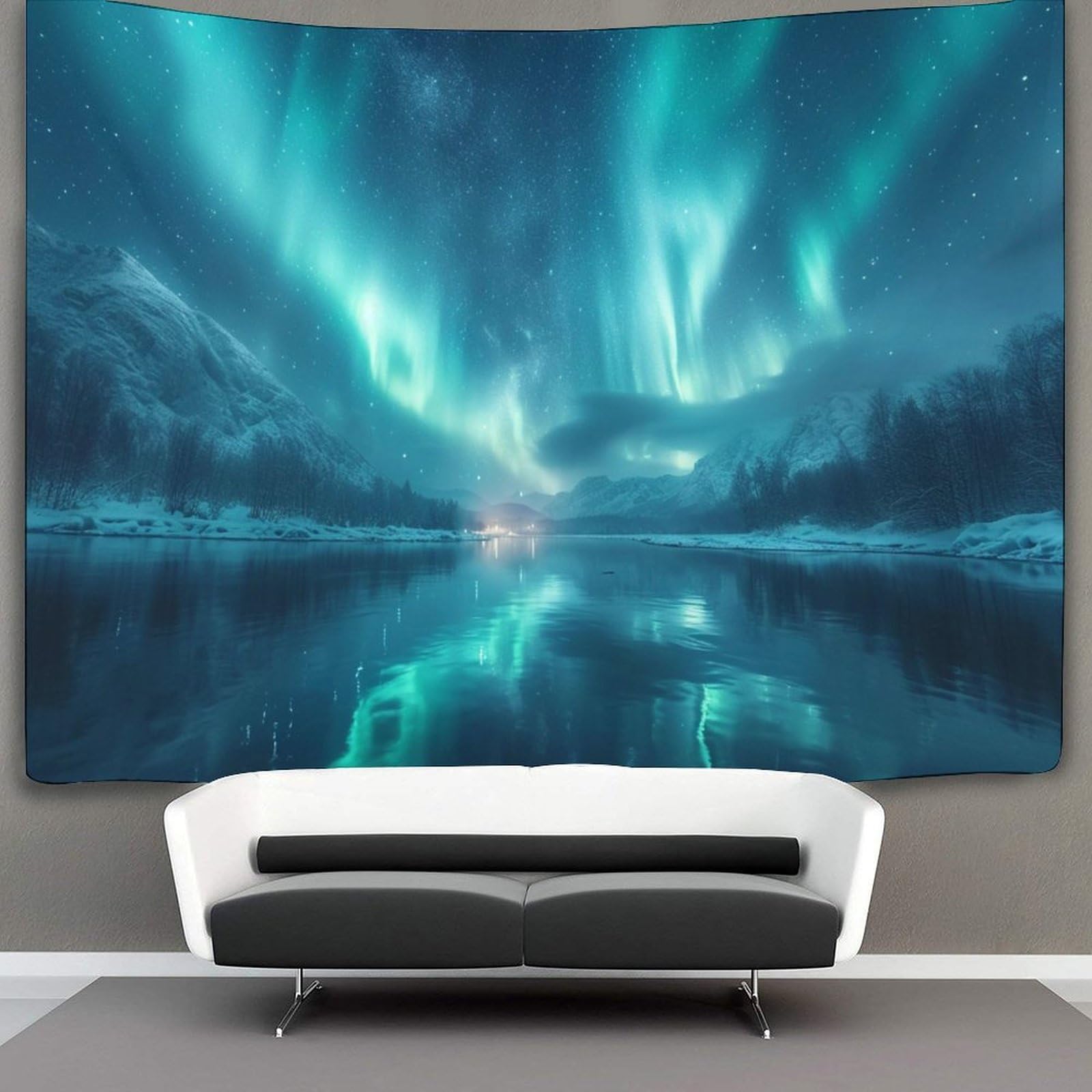 kaiyun Starry Sky Tapestry,l Scenery Wall Art Aesthetic Home Decoration for Living Room Dorm 70cmx100cm