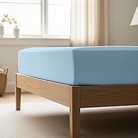 Vista 33 de Mellanni - Sábanas ajustadas tamaño King de la colección Iconic con bolsillo de hasta 16 pulgadas de profundidad; sábanas suaves y refrescantes