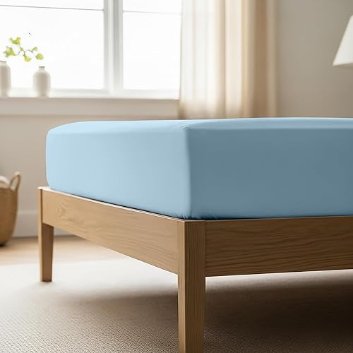 Miniatura 72 de Mellanni California King Fitted Sheet - Iconic Collection Bedding Sheets with up to 16 inch Deep Pocket - Soft & Cooling - Fade & Stain Resistant