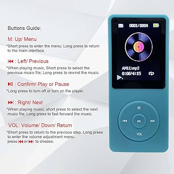 音楽鑑賞・電子書籍はもちろんリスニング練習にも大活躍♪❤マルチMP3プレーヤー Amazon.co.jp: MP3プレーヤー 32GB スピーカーイヤホン付き