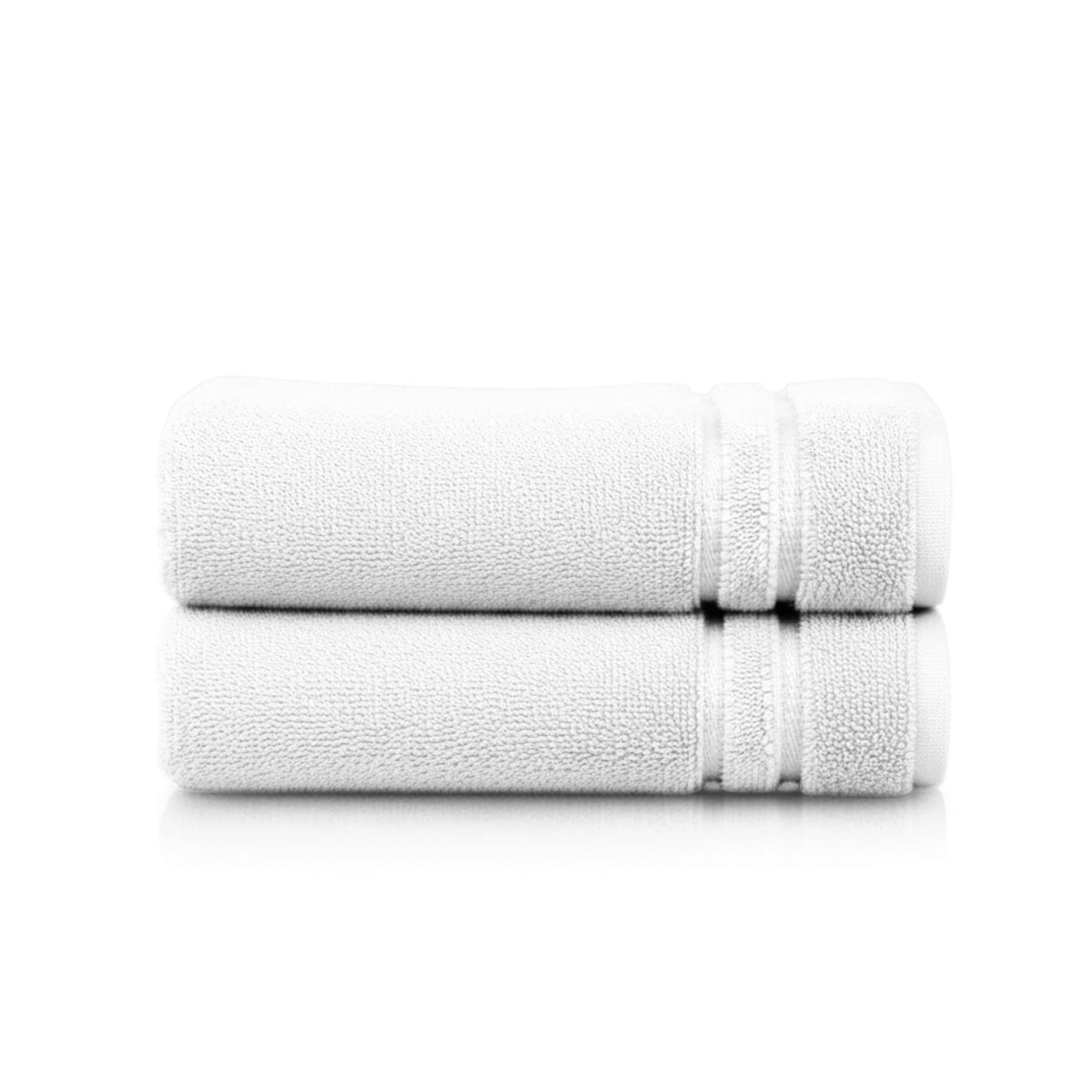 Egeria Micro Touch - Toallas de ducha (70 x 140 cm, suaves, muy absorbentes, de secado rápido, grandes, para uso diario, 2 unidades)