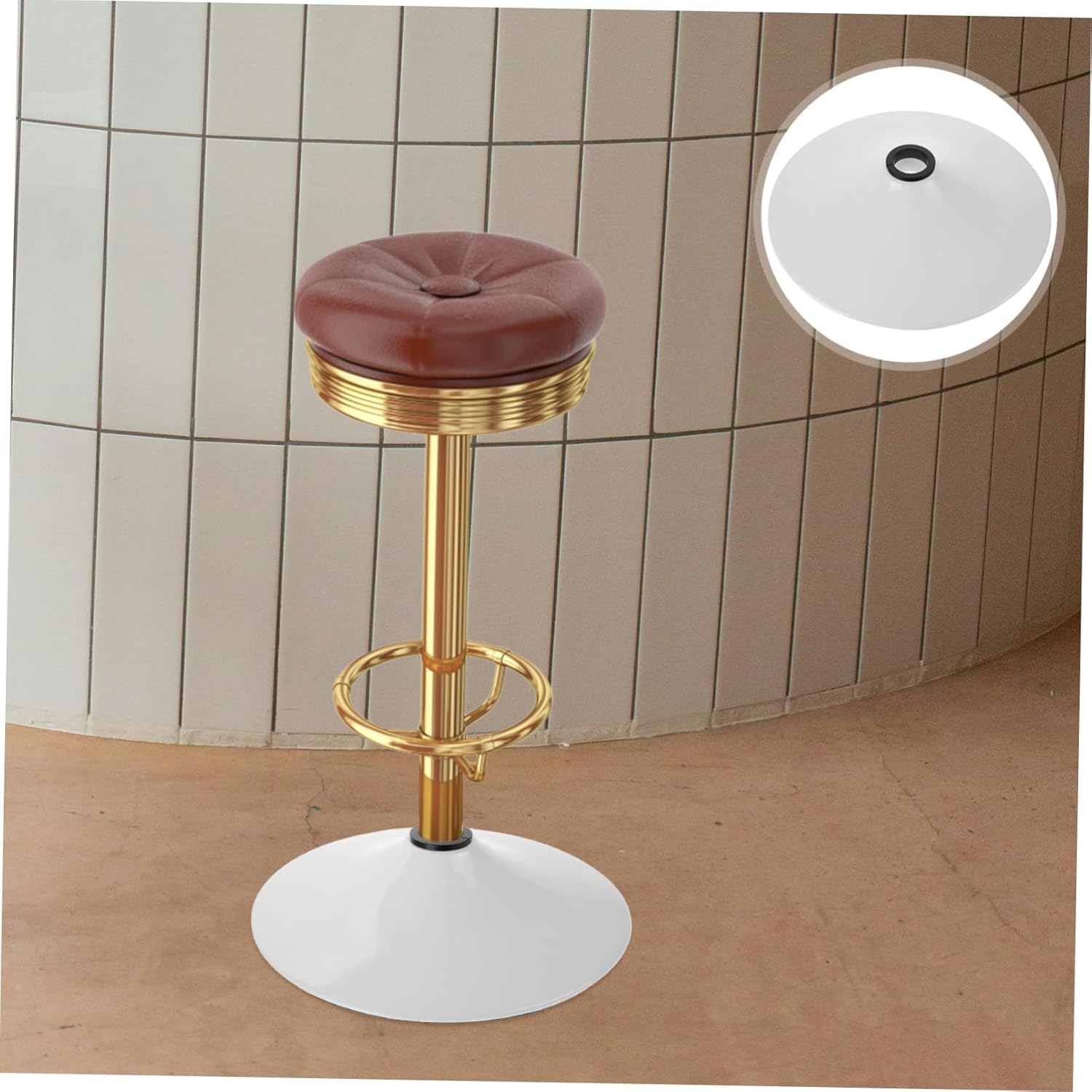 Bar Stool Seat Replacement Swivel Mechanism for Furniture Swivel Base Office Chair Parts Easy to Install