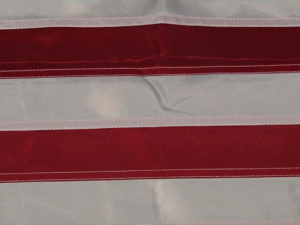 AES 2x3 Embroidered Sewn Yacht Ensign USA Nautical 210D Solarmax Nylon Flag 2'x3'