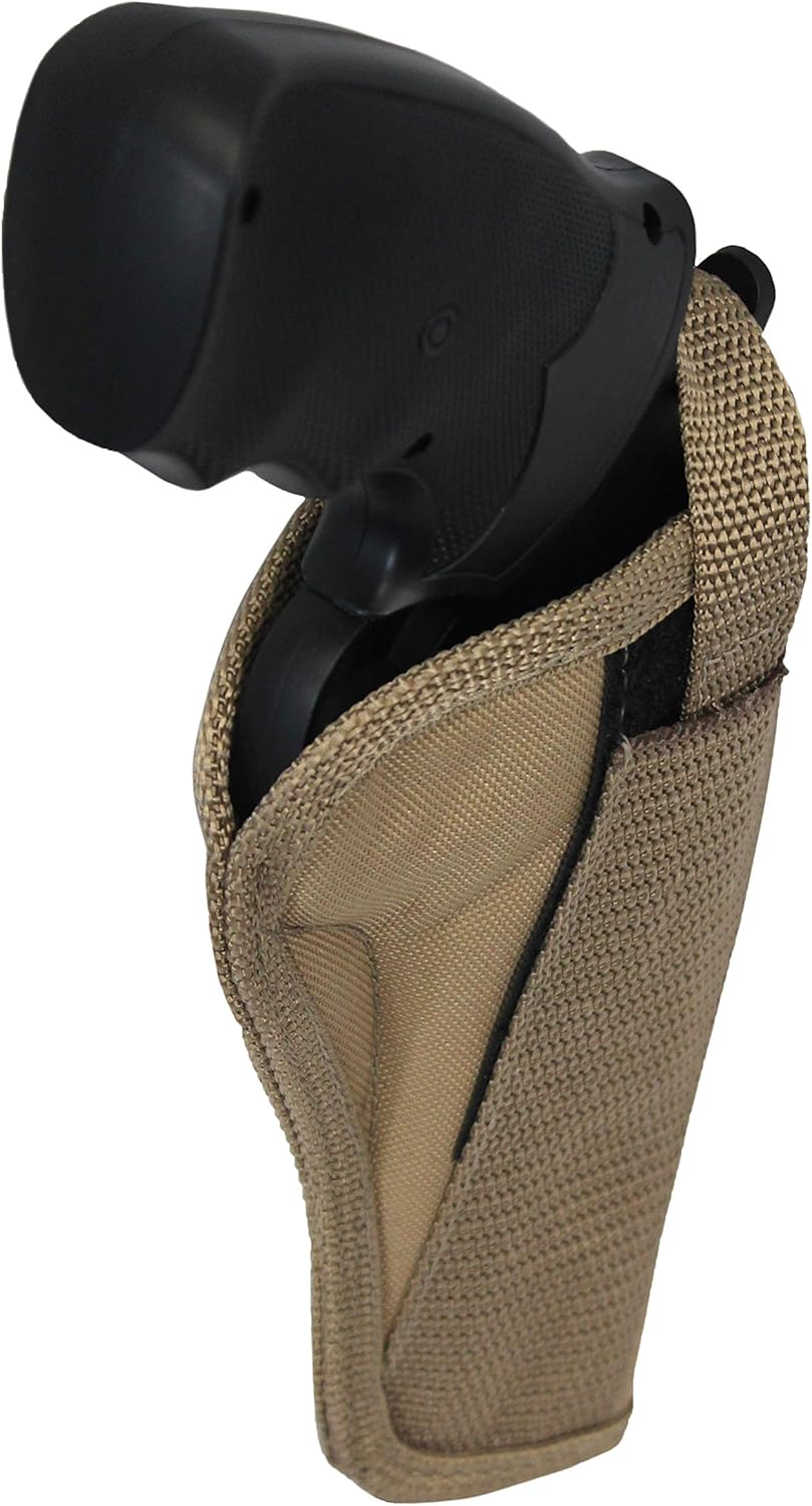 Barsony Desert Sand OWB Holster for Taurus Judge 4510 3in Right