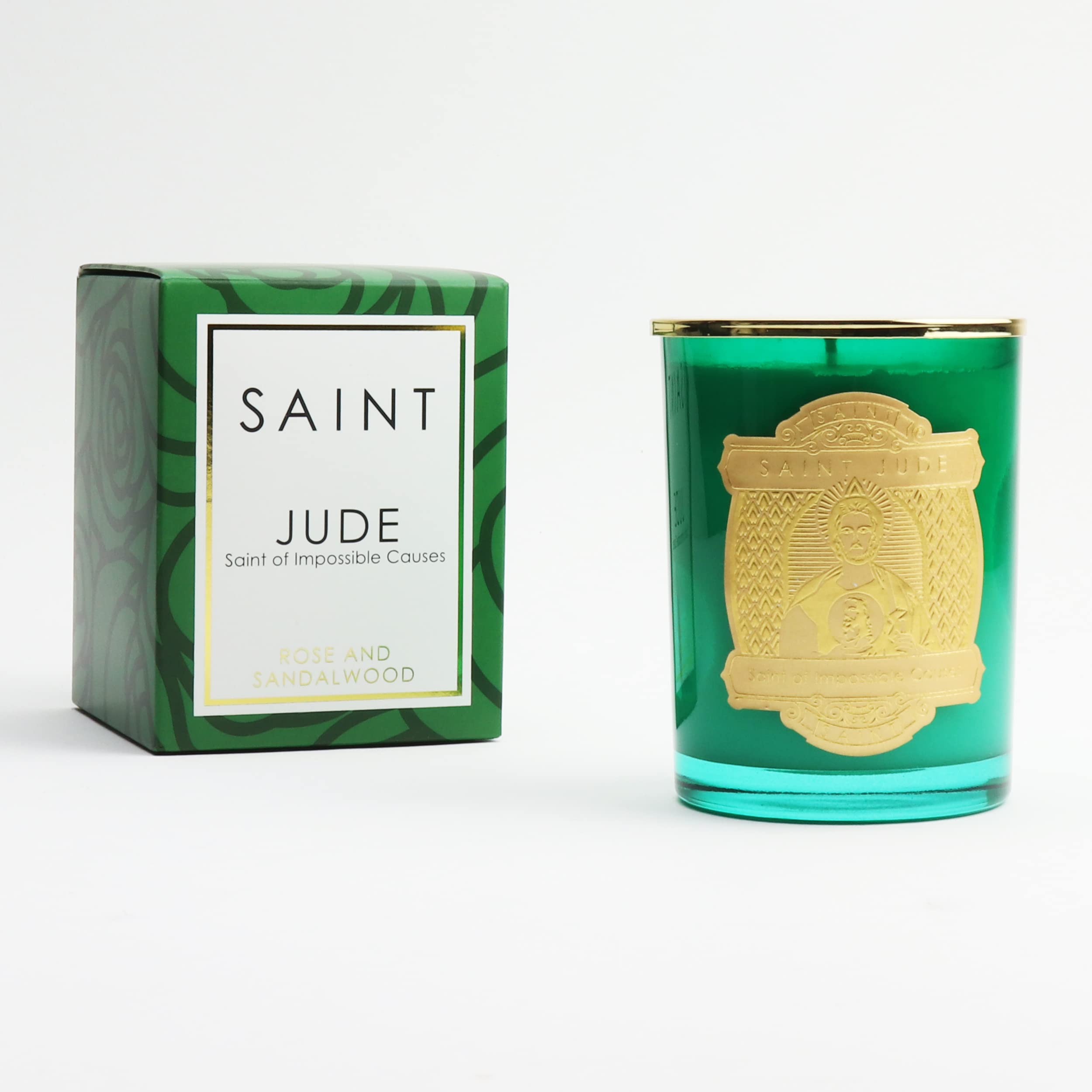 SAINT Jude Duftkerze mit Gebets- und Gebetsmünze
