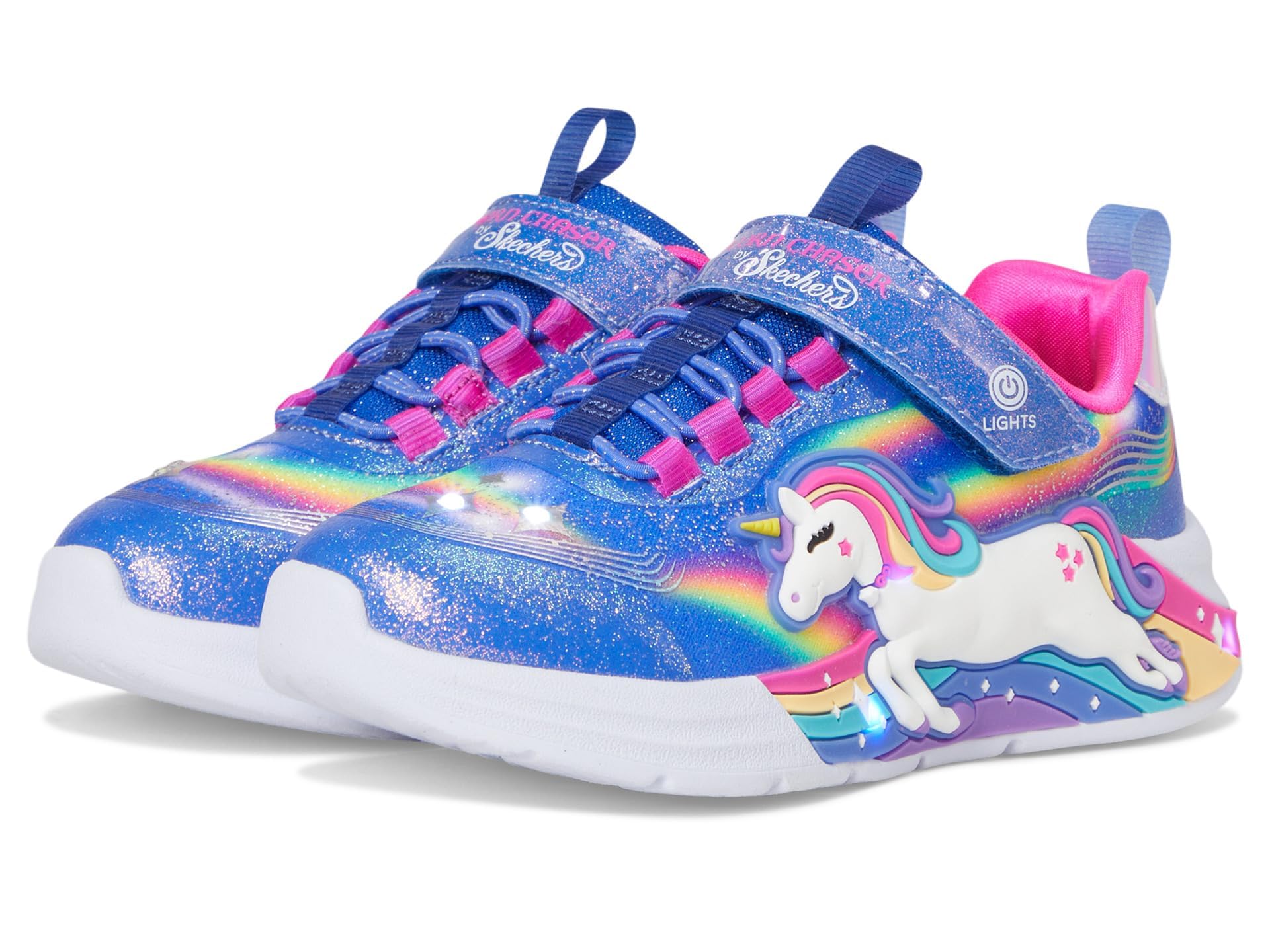 Skechers Unicorn Chaser 302298L-BLMT, Girl Sneakers, Blue, 29 EU