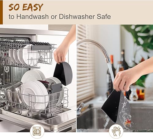 Miniatura 6 de Divisor de cocción lenta para 6 cuartos de galón, forro de silicona para ollas de 6 cuartos de galón, divisor reutilizable y a prueba de fugas, apto