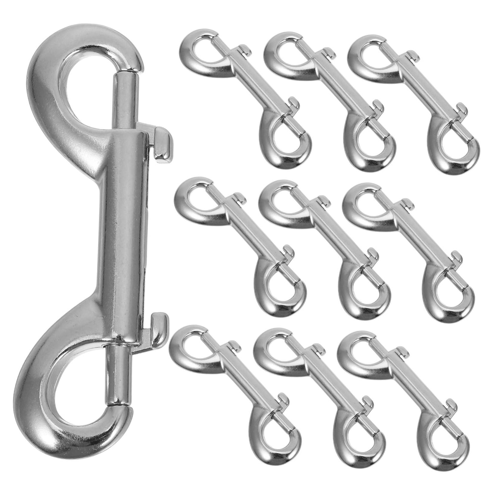 Ciieeo Double Ended Bolt Snap Hook Heavy Duty Rope Hooks for Dog Leash Collar Accessory