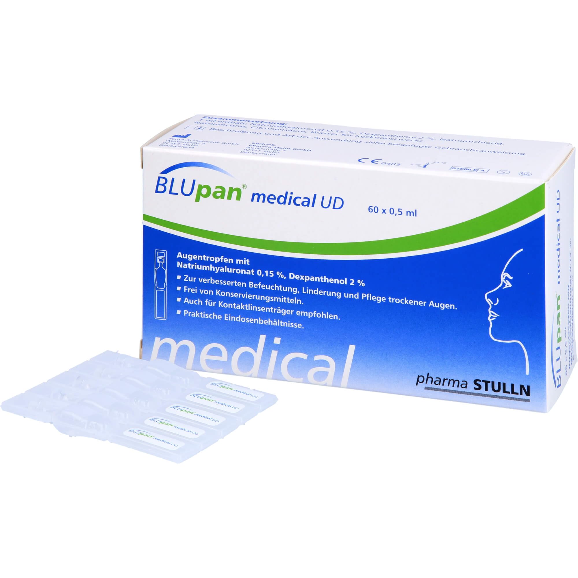 BLUPAN medical UD Augentropfen 60X0.5 ml