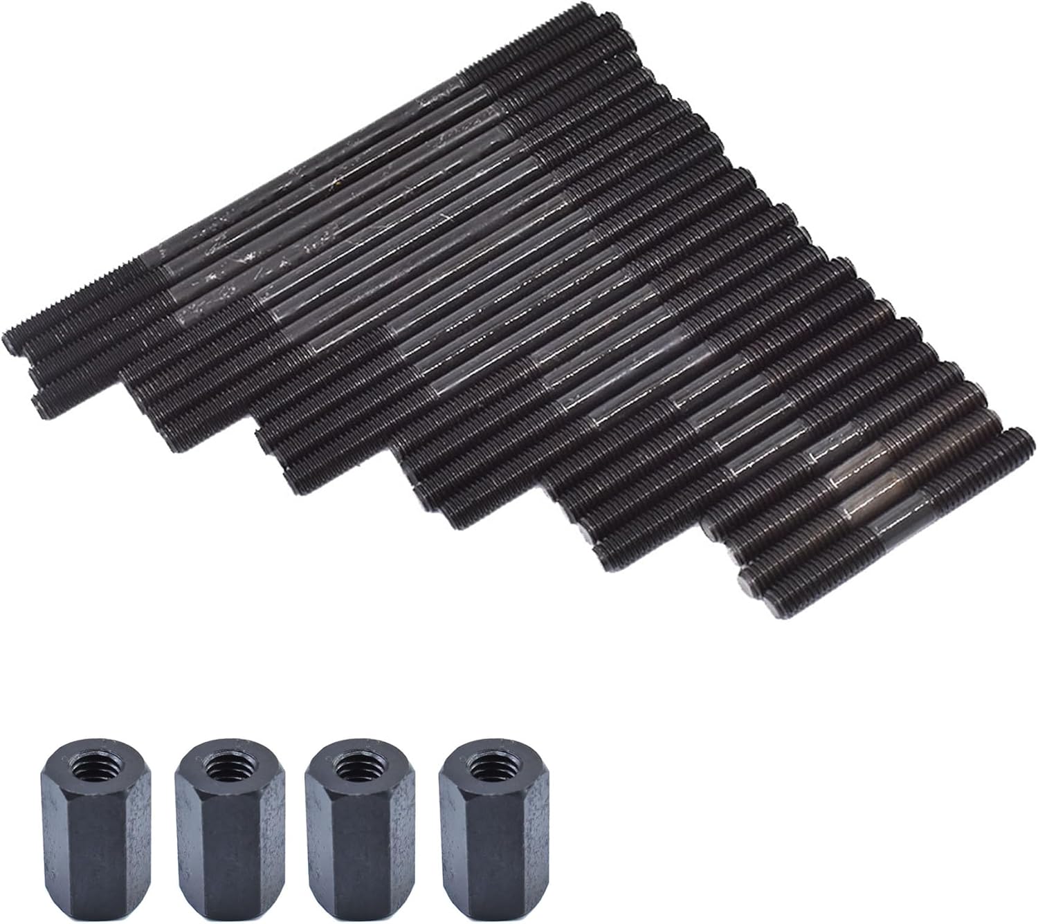 kimllier 58Pcs 7/16 Inch T-Slot Clamping Kit Pro-Series 3/8 Inch-16 Studs Hardened Hold Down Clamping Kit Fit for Bridgeport Mill