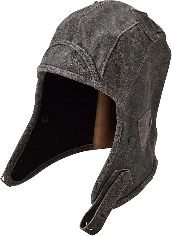 Amazon Sterkowski ステルコフスキー 飛行帽 レザーキャップ メンズ レディース 秋冬帽子 ナルヴィ ポーランド製 ベルト 通販