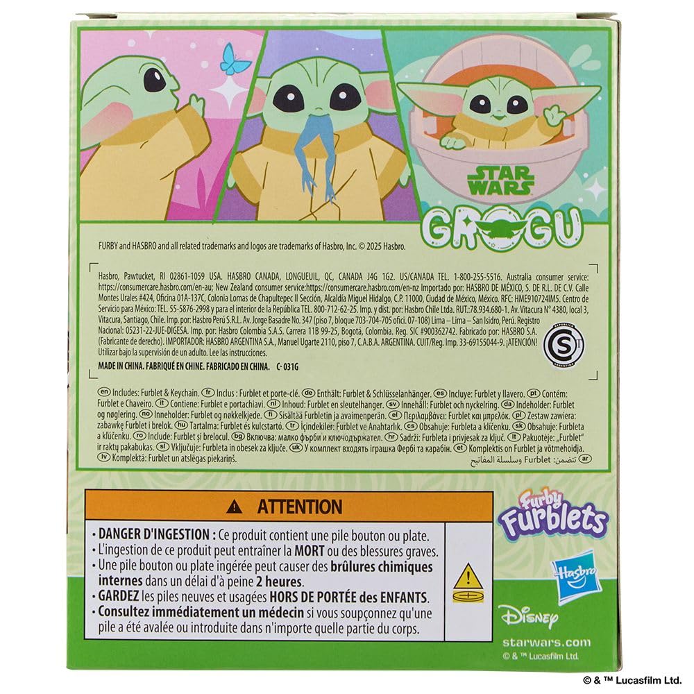 Amazon.com: Furby Furblets Star Wars Grogu Collectible Electronic