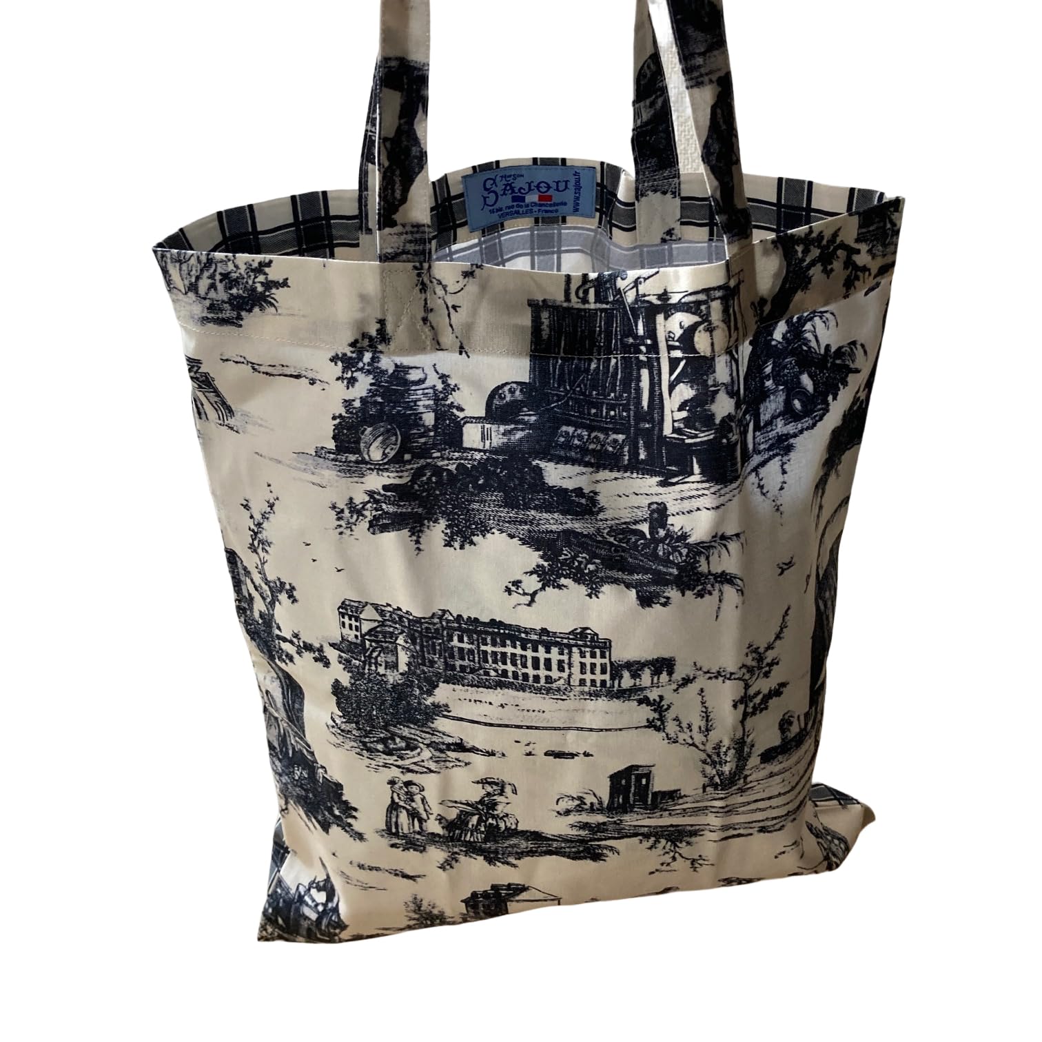 Amazon | フランス メゾンサジュー トートバック トワルドジュイ MOTIF 