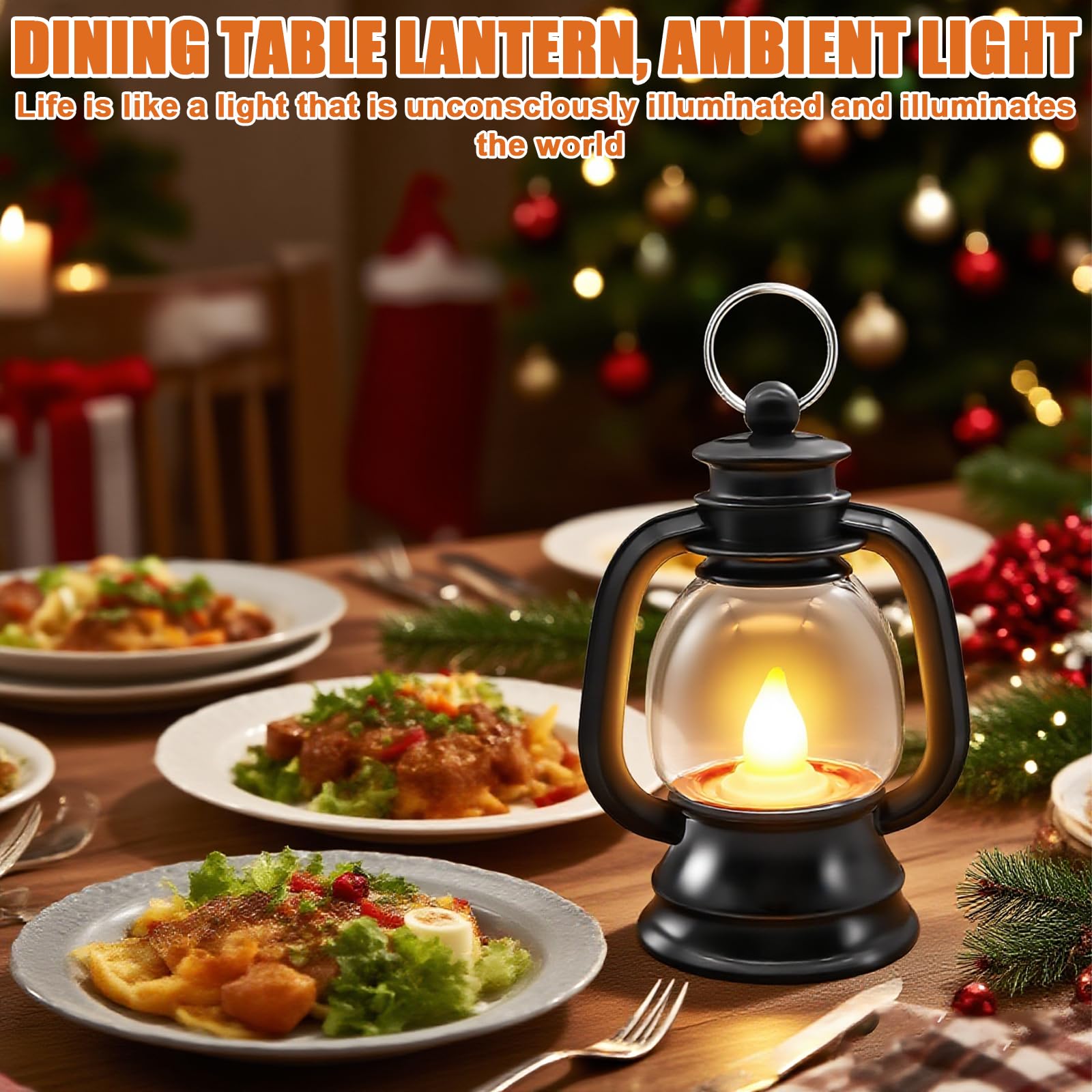 12 Stück Mini-Weihnachtsmützen-Laternen – 6,5x9 Cm, Mit Hut & Klebepunkt, Deko Für Tisch, Party & Zuhause