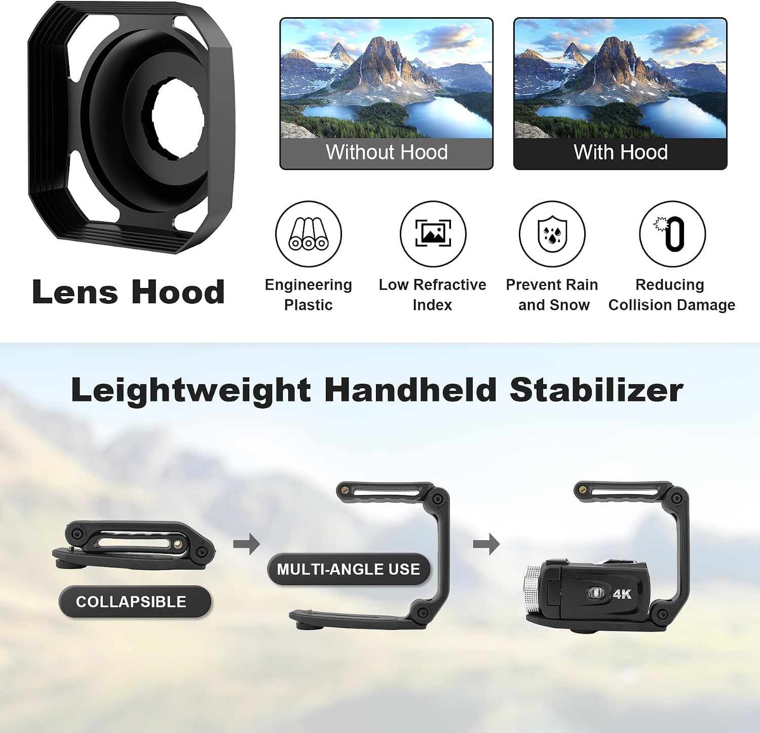 4K Video Camera Camcorder Mini Mic 48MP 60FPS UHD Vlogging Cameras for YouTube 18X Digital Zoom 3.0''IPS Screen Camera with 32GB Card, Wireless Lavalier Microphone, Remote, 2 Batteries