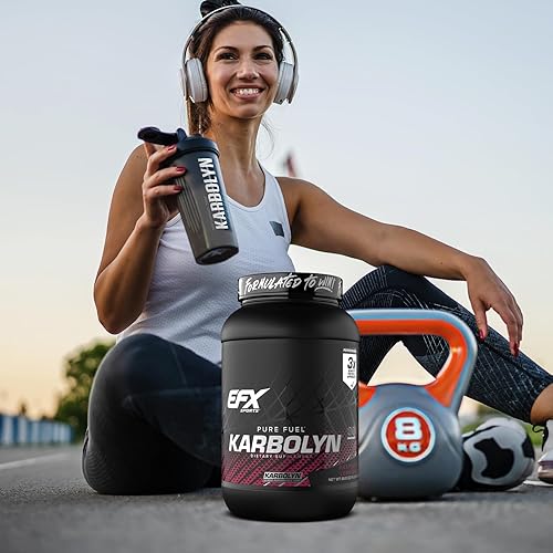 Miniatura 7 de EFX Sports Karbolyn Fuel  Polvo de carbohidratos de absorción rápida  Carga de carbohidratos, energía sostenida, recuperación rápida  Sin