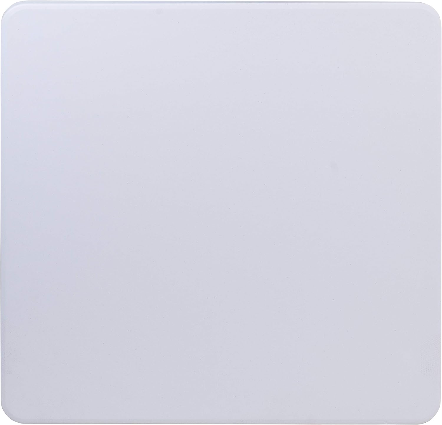 EMMA + OLIVER 2.81-Foot Square Granite White Plastic Folding Table - Card Table/Game Table