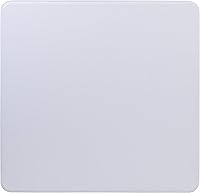 Vista 5 de Flash Furniture Kathryn Mesa plegable cuadrada de plástico blanco granito de 2.81 pies con patas de bloqueo recubiertas de polvo