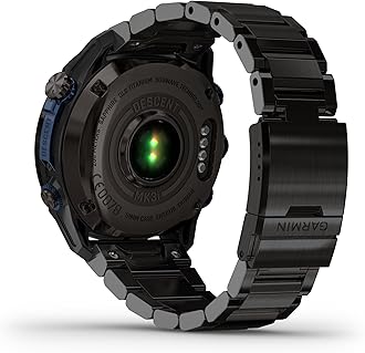 Wearable4U Garmin Descent Mk3 & Mk3i 51 mm & 43 mm w/T2 Transceiver: Titanium Dive Computer | Up to 25 Days Battery Life, AMOLED Display, GPS Smartwatch & Gift Bundle (010-02752-13)
