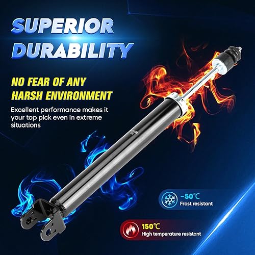 Miniatura 3 de Amortiguador de puntal trasero para Nissan Altima 2007-2018, reemplazo 5637, izquierda y derecha, 2 piezas