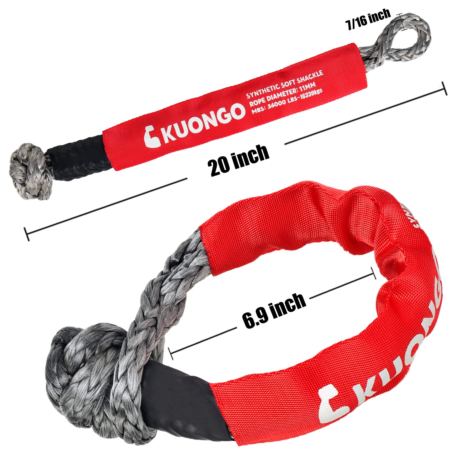 Amazon.com: Soft Shackle Recovery 7/16