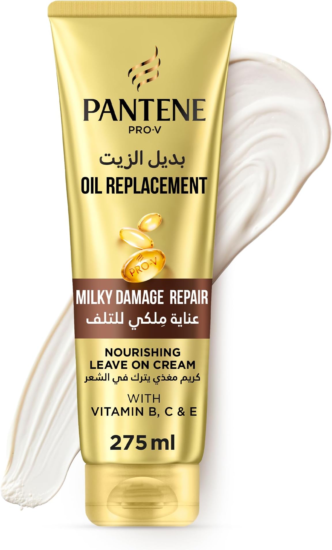 Pro-V Milky Damage Repair Oil Replacement Leave-On Cream, 275ml