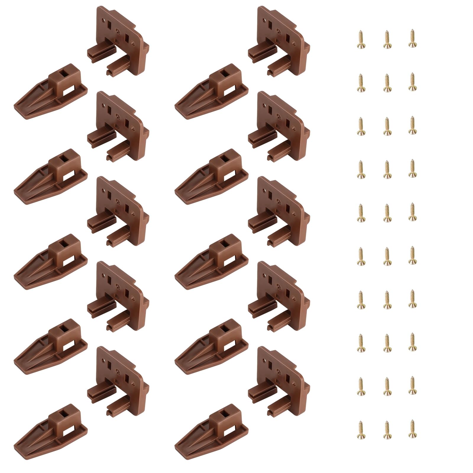 Outils de montage tiroirs bloqués Lot de 10 fixations pour ajuster les rails