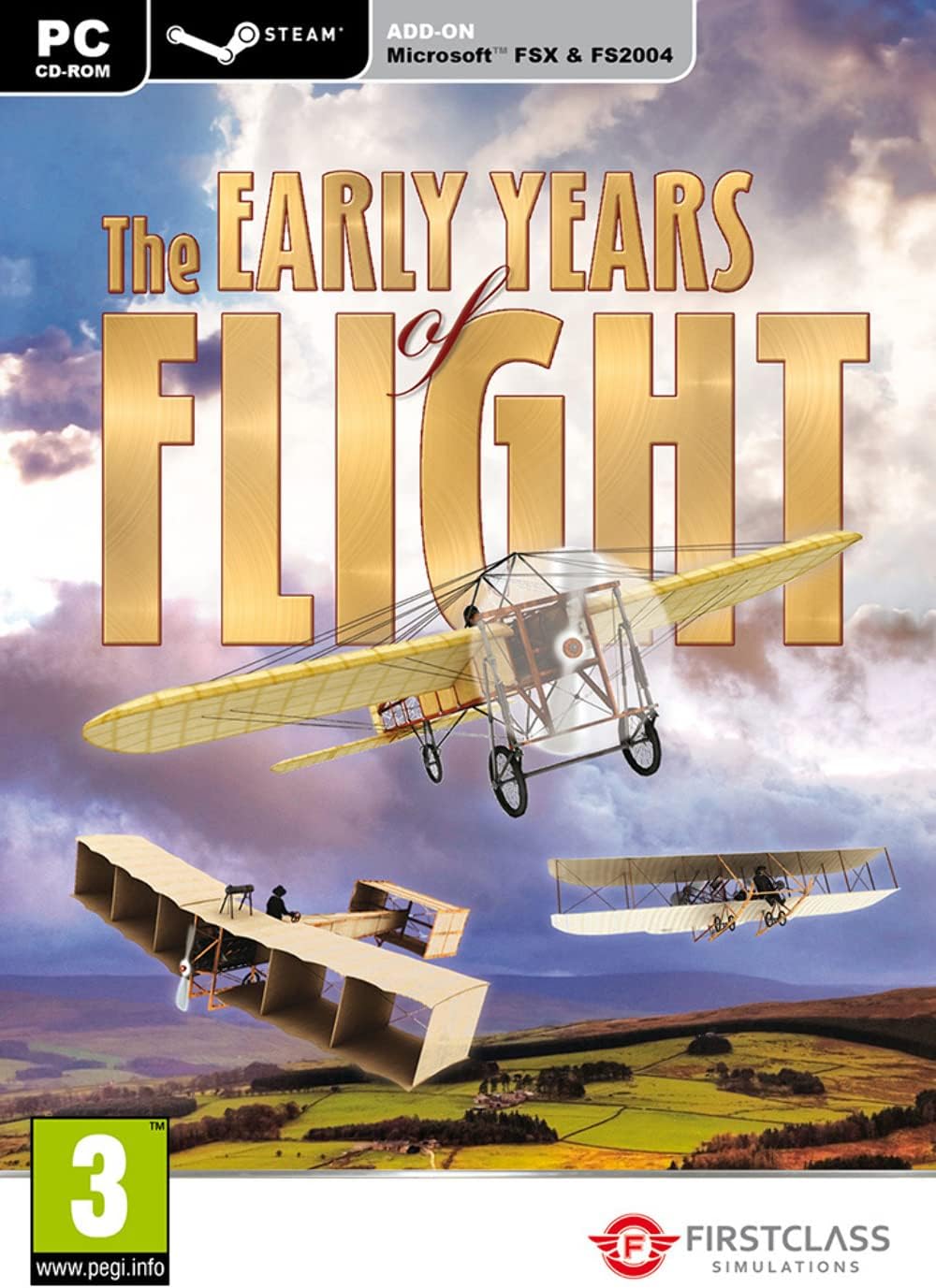 Early Years of Flight Add-On for Microsoft FSX & FS 2004 (PC CD)