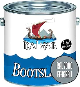 Hamburger lak-professional 2K bootlak mat nachtblauw RAL 5022 blauw voor GFK /kunststof/polyester jachtverf jachtkleur bootverf