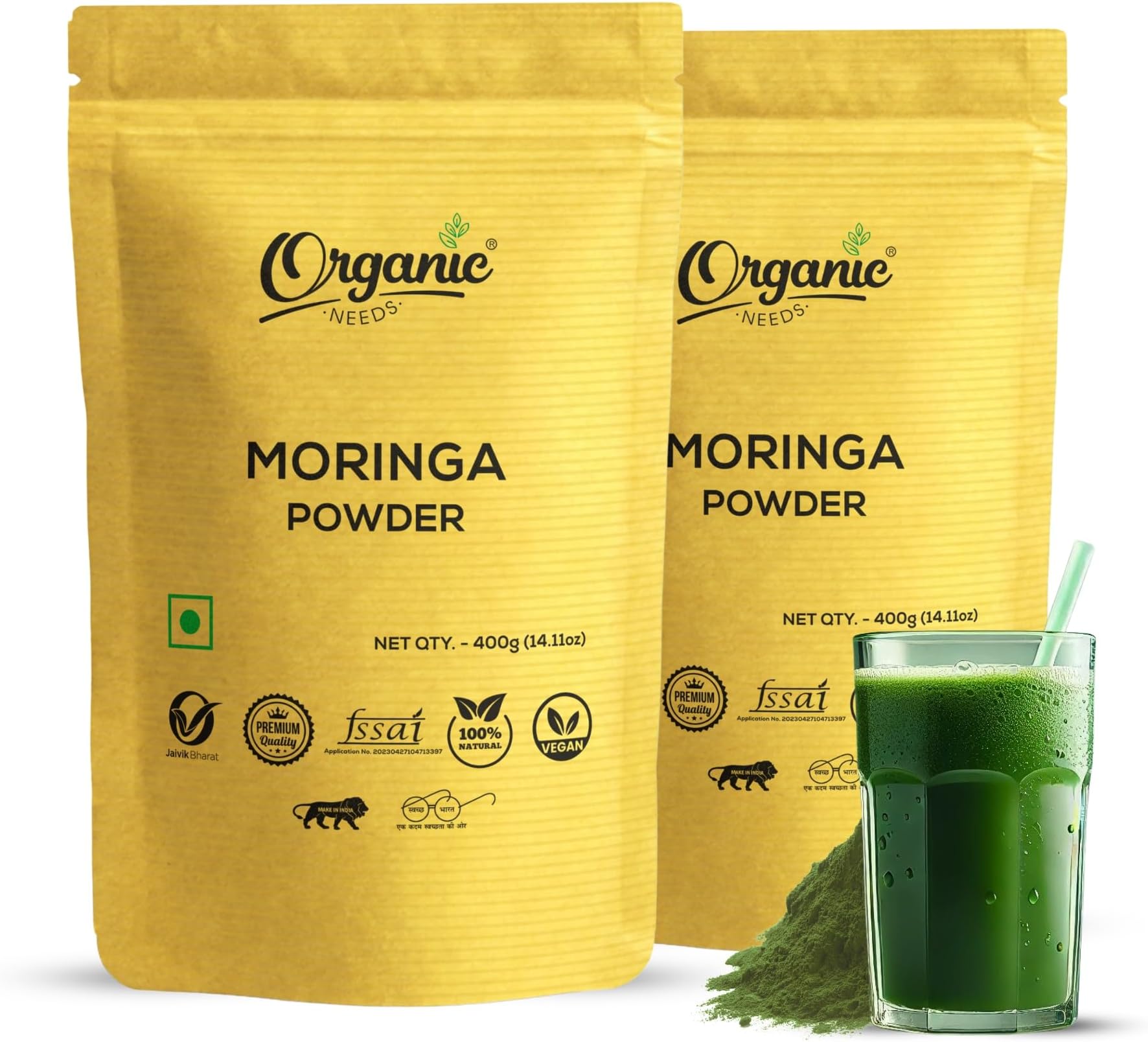 Moringa Powder 800g Pure, Nutrient-Rich Moringa Leaf Powder for Your Health Needs - Boost Energy, Immunity & Vitality with Nature's Best Superfood.