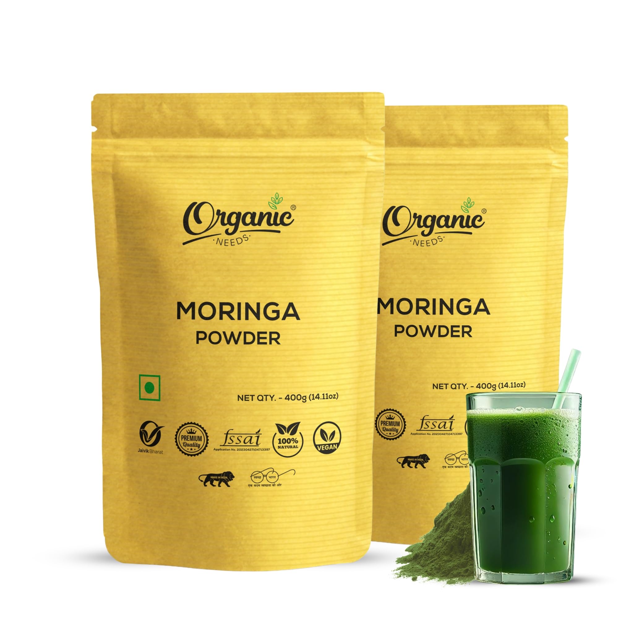 Moringa Powder 800g Pure, Nutrient-Rich Moringa Leaf Powder for Your Health Needs - Boost Energy, Immunity & Vitality with Nature's Best Superfood.
