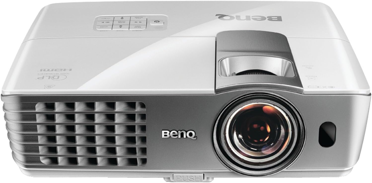 BenQ W1080ST 1080p 3D Short Throw DLP Home Theater Projector (White)