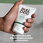 Bulldog Skincare Hydratant du visage original for Men, Lotion Nourrissante (Hydraurisant du visage des hommes pendant toute la journée) Hydratation de la face quotidienne for Skin normal à sec avec Aloe Vera, 100mL