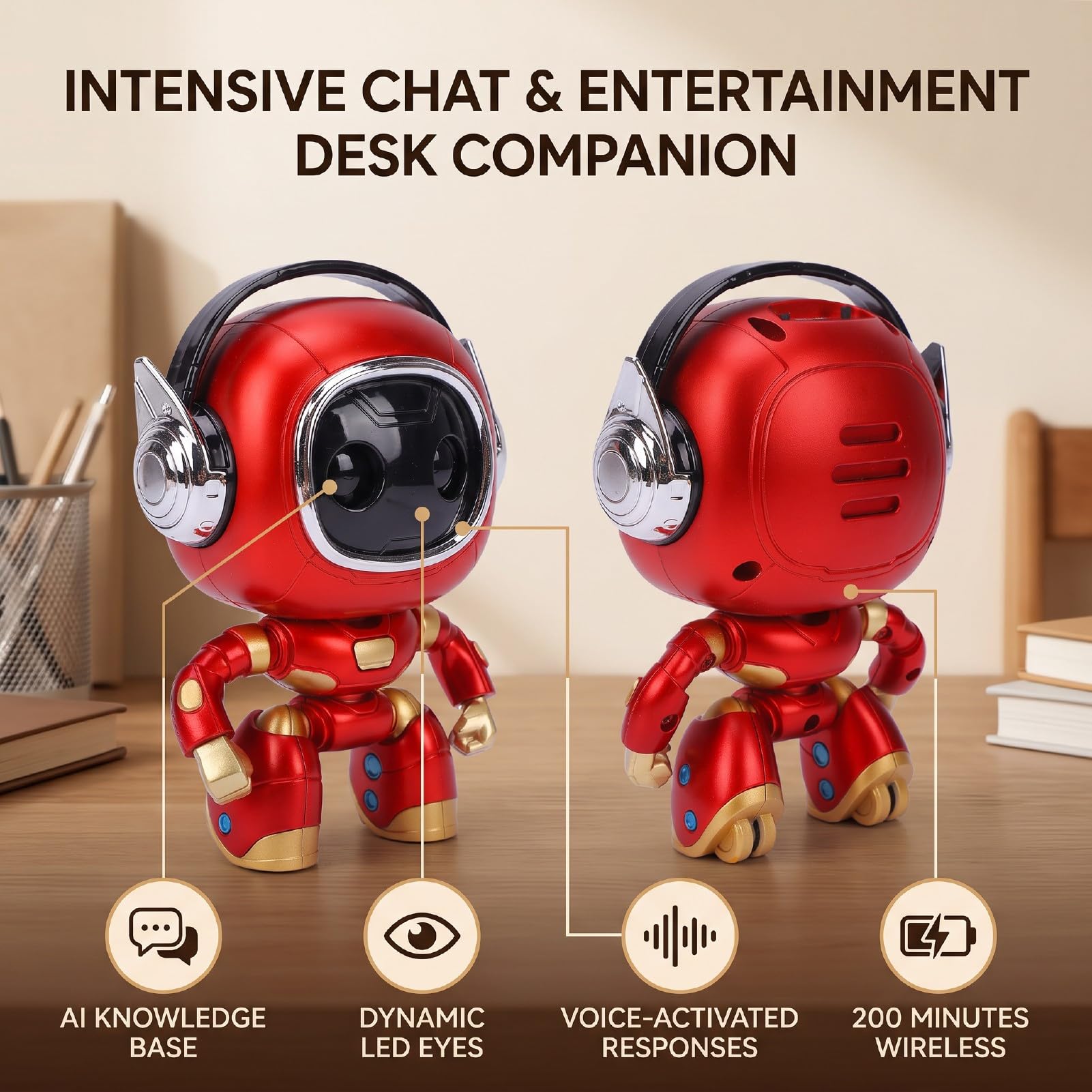 Zunate Robot di Chat Intelligente con Intelligenza Artificiale, Controllo