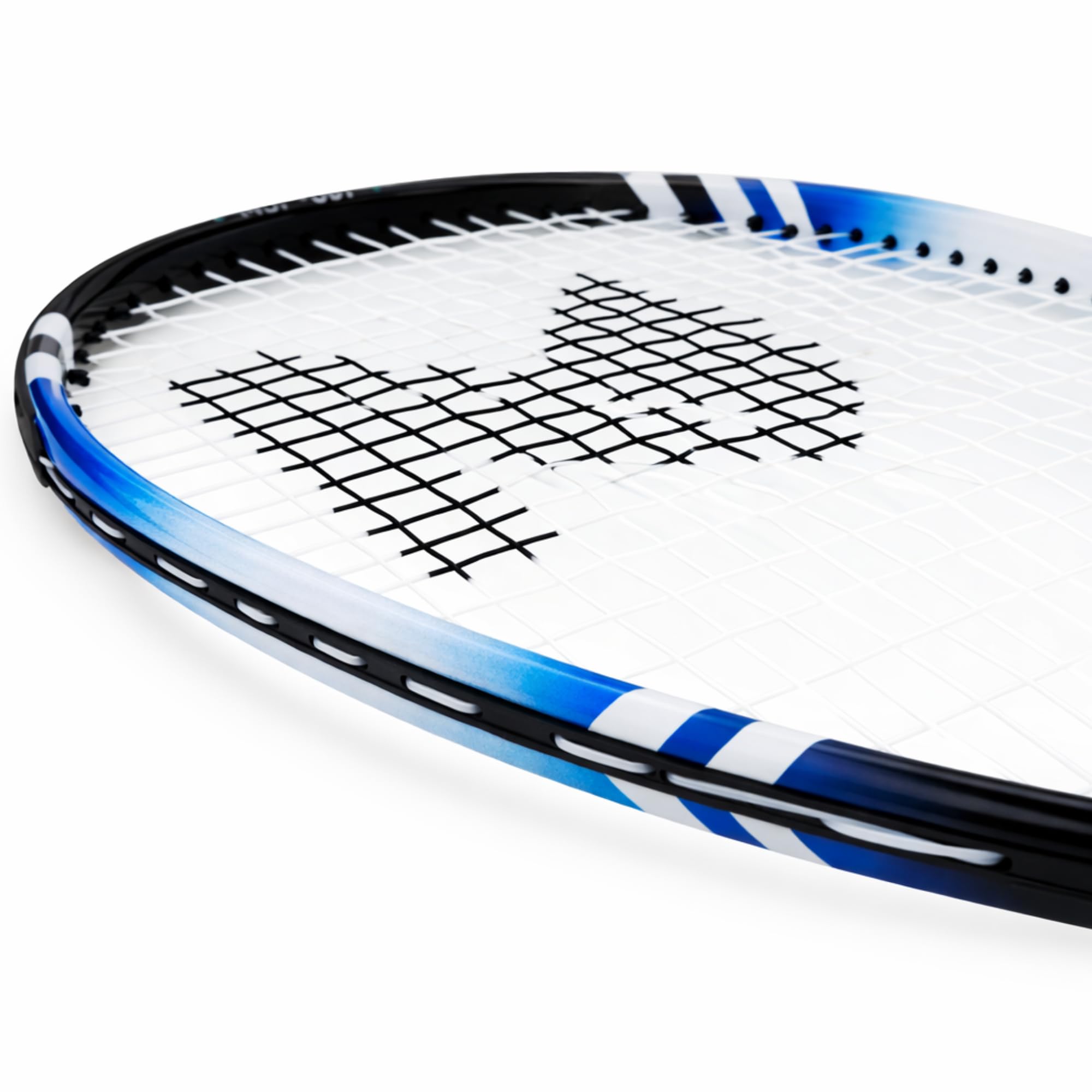 Speed-Badminton Set, 2 handliche Aluminiumschläger, Länge 58,9 cm, ideal geeignet für stabiles und schnelles Spielen, hochwertige Tasche (MSP-001)